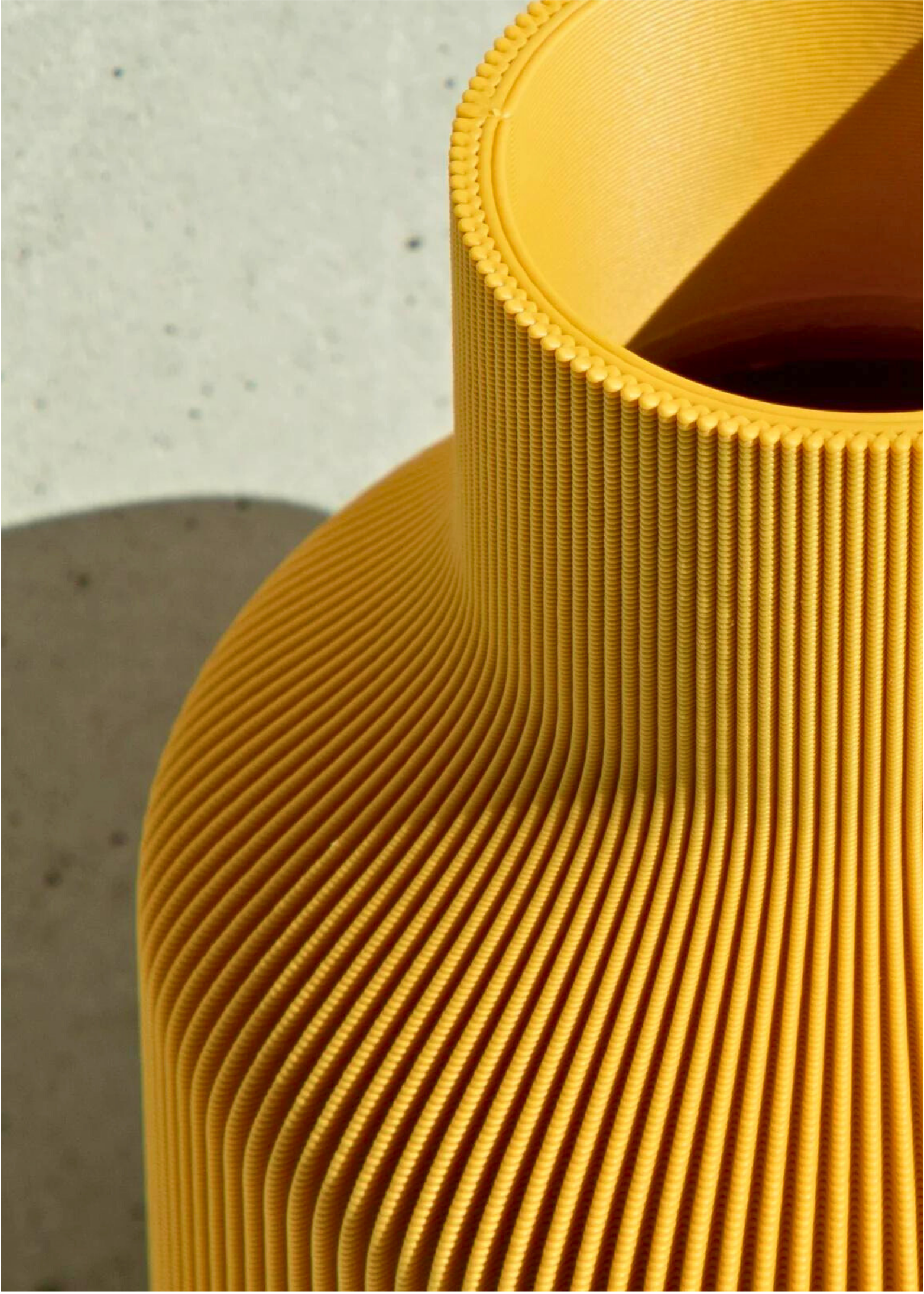 BOTTLE VASE | GOLDENROD