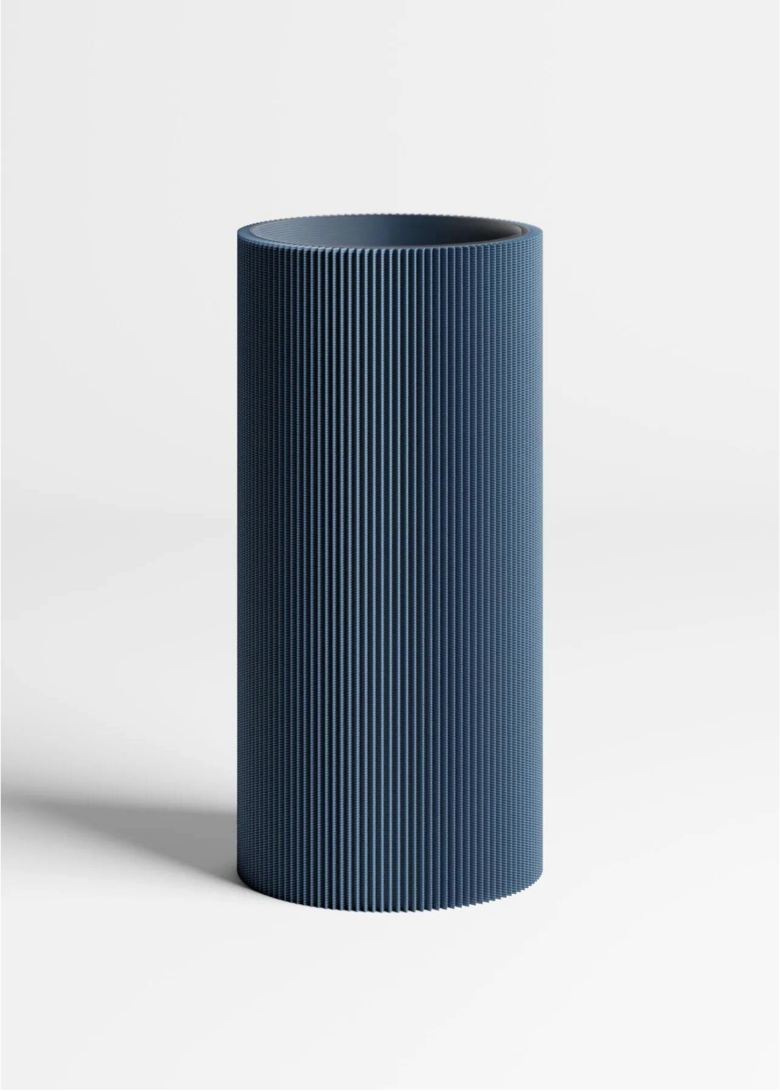 STRAIGHT VASE | NAVY BLUE