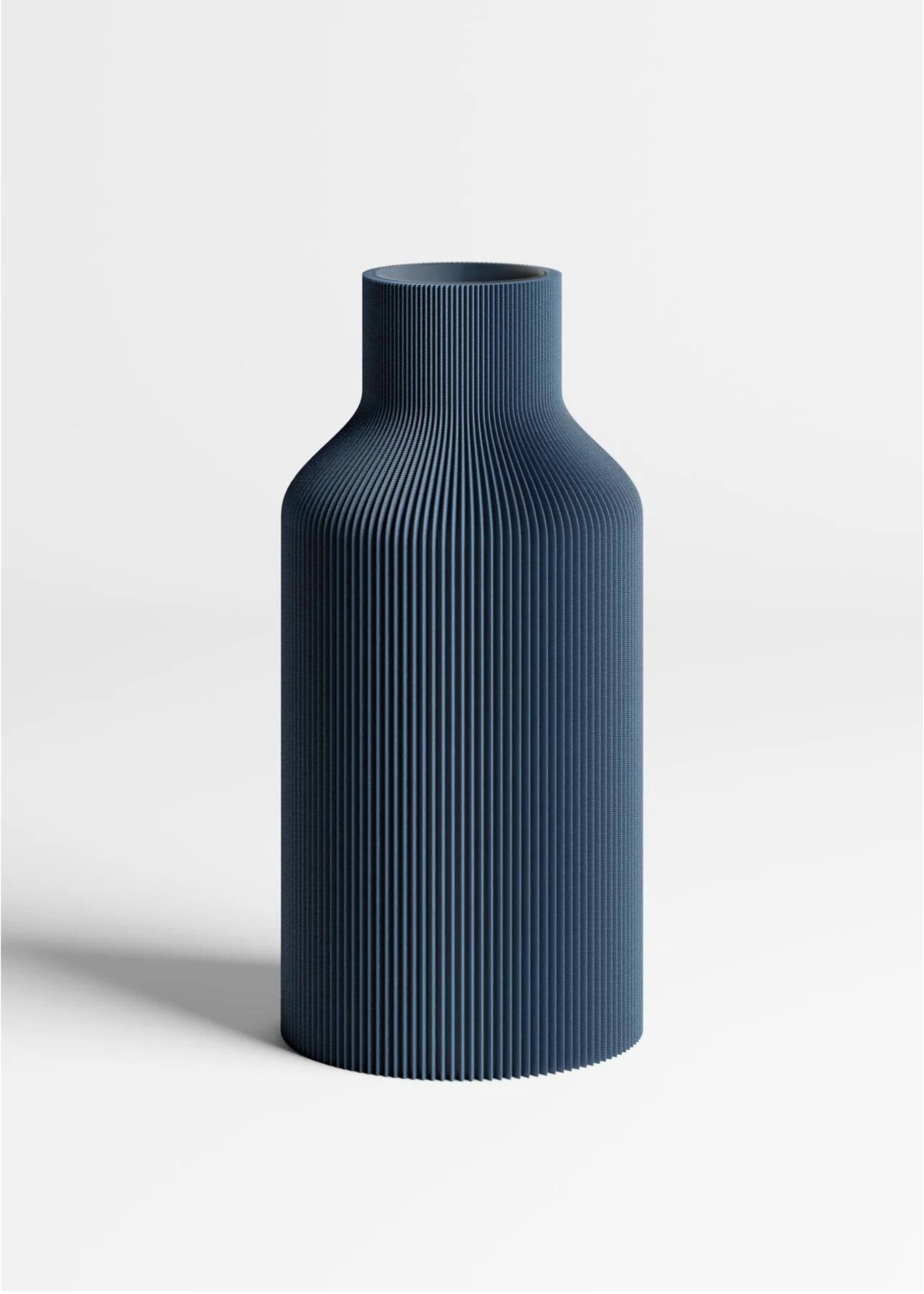 BOTTLE VASE | NAVY BLUE