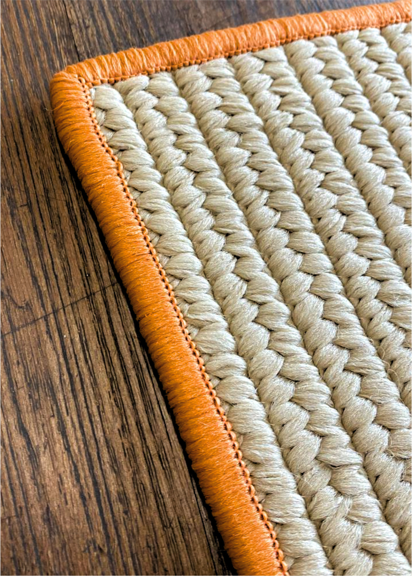 LACY DOORMAT | ORANGE