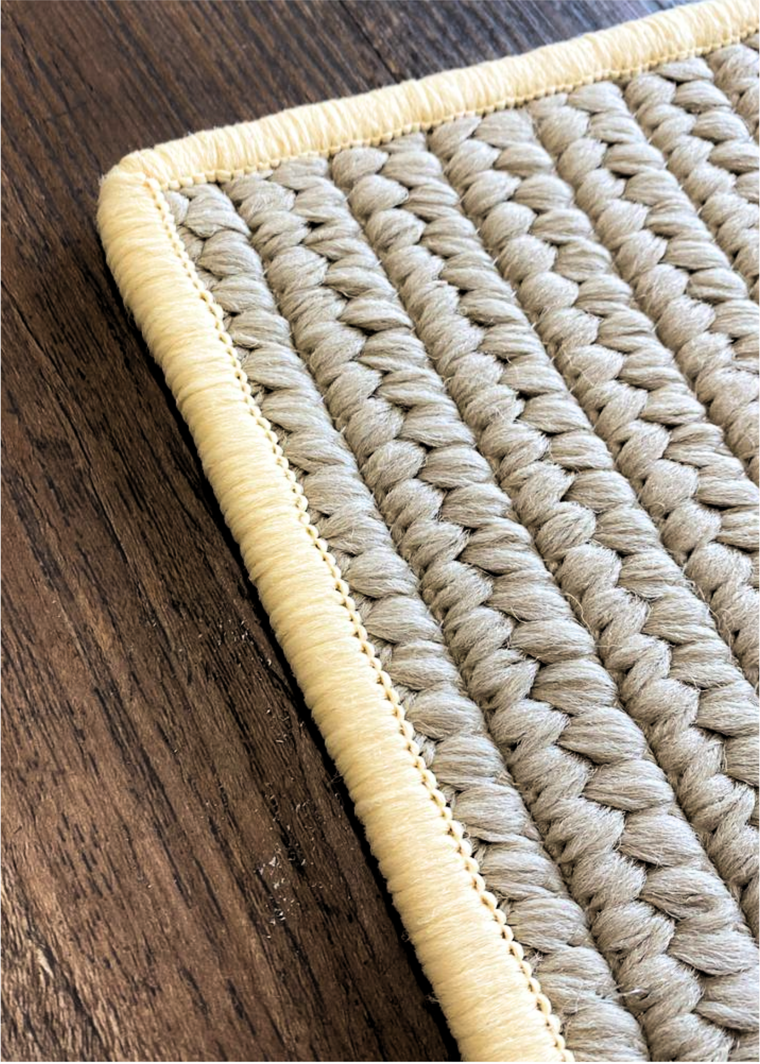 LACY DOORMAT | YELLOW