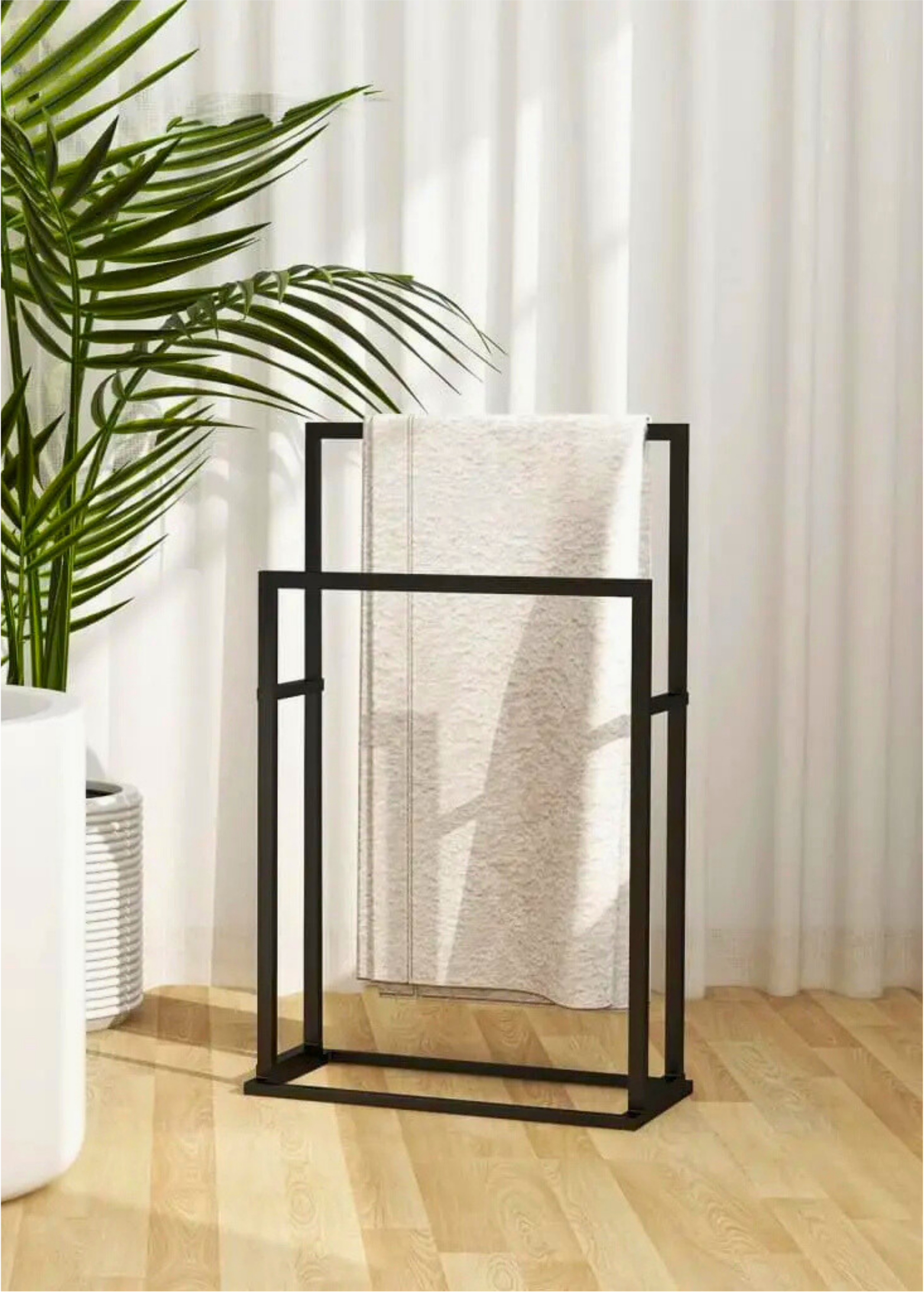 TOWEL RACK | BLACK