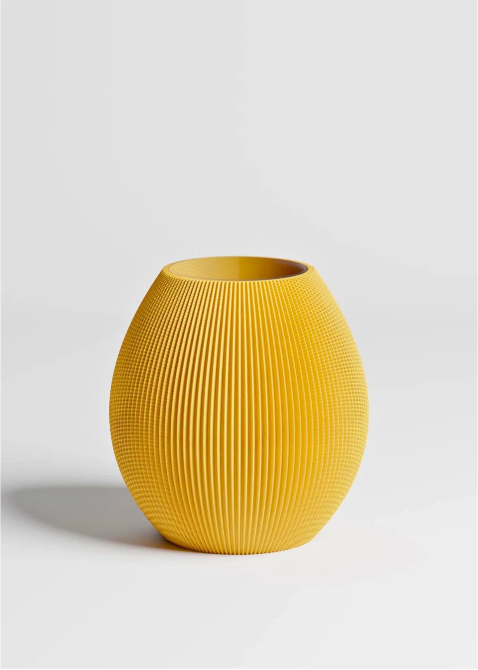 ROUND VASE | GOLDENROD