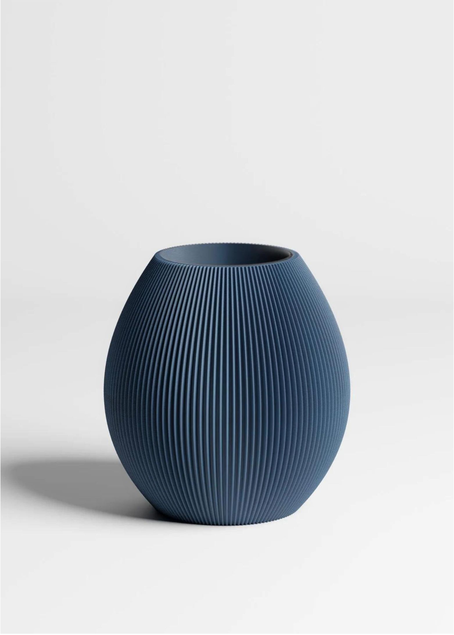 ROUND VASE | NAVY BLUE