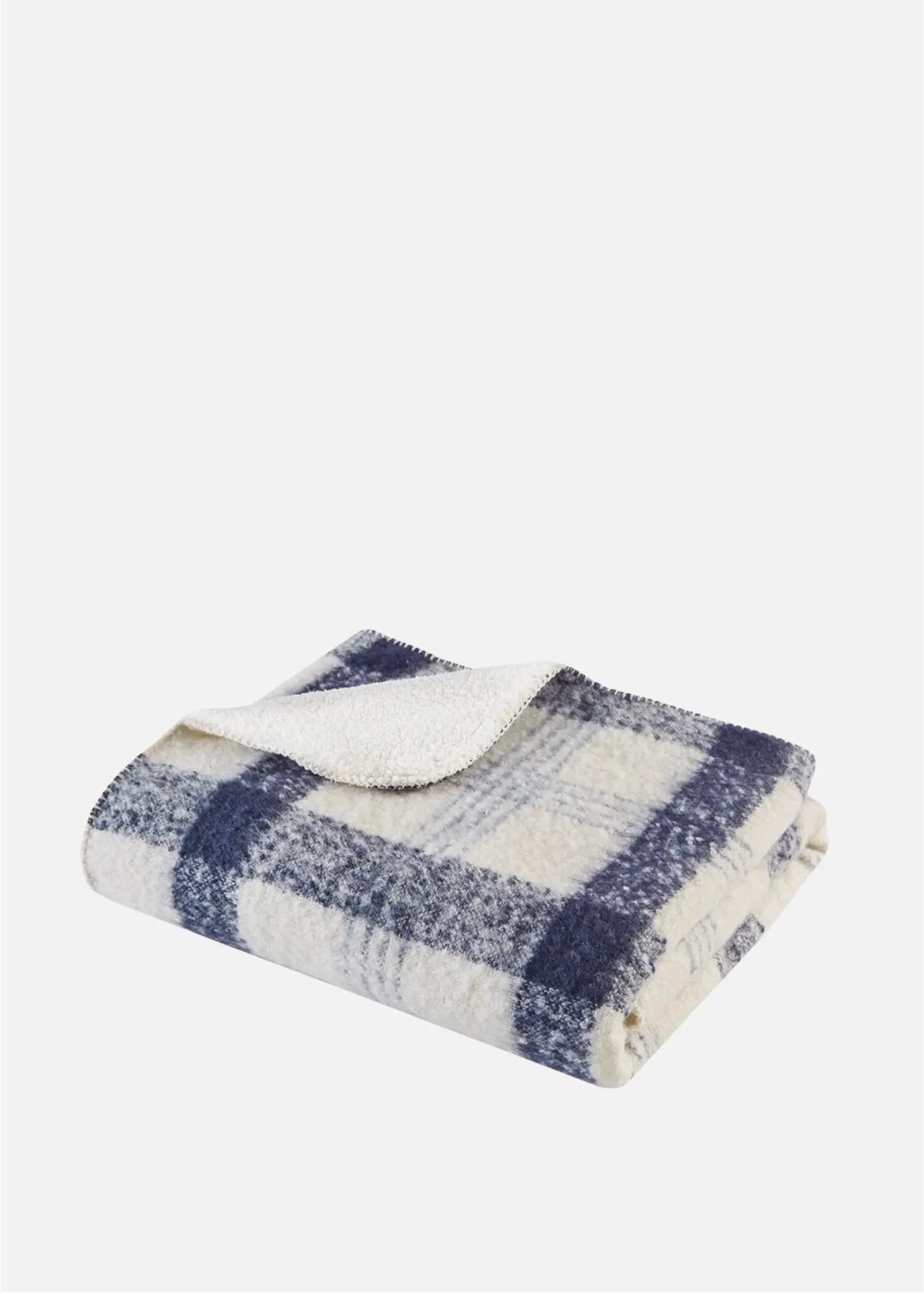 BARN THROW | BLUE STRIPES