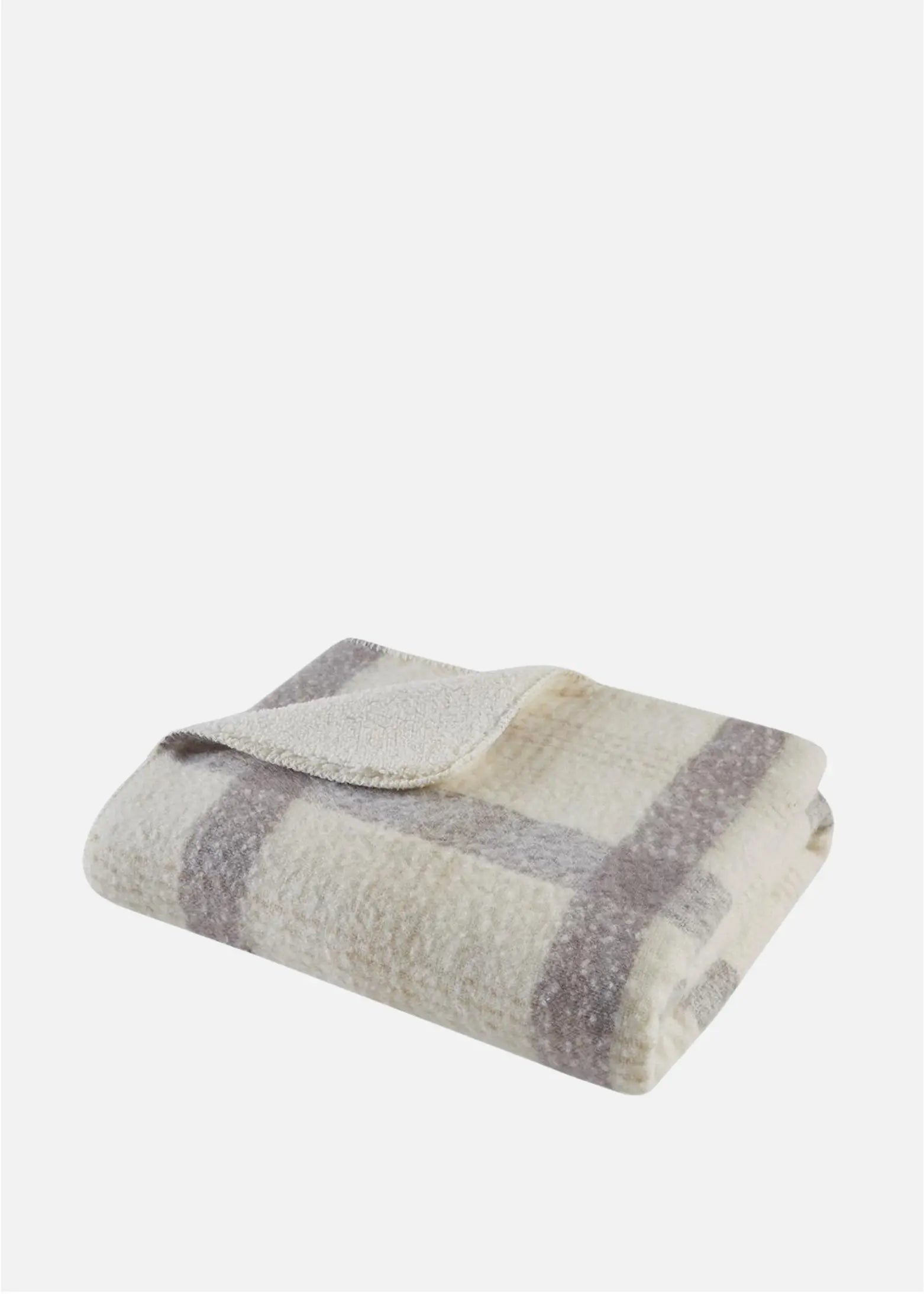 BARN THROW | GREY STRIPES