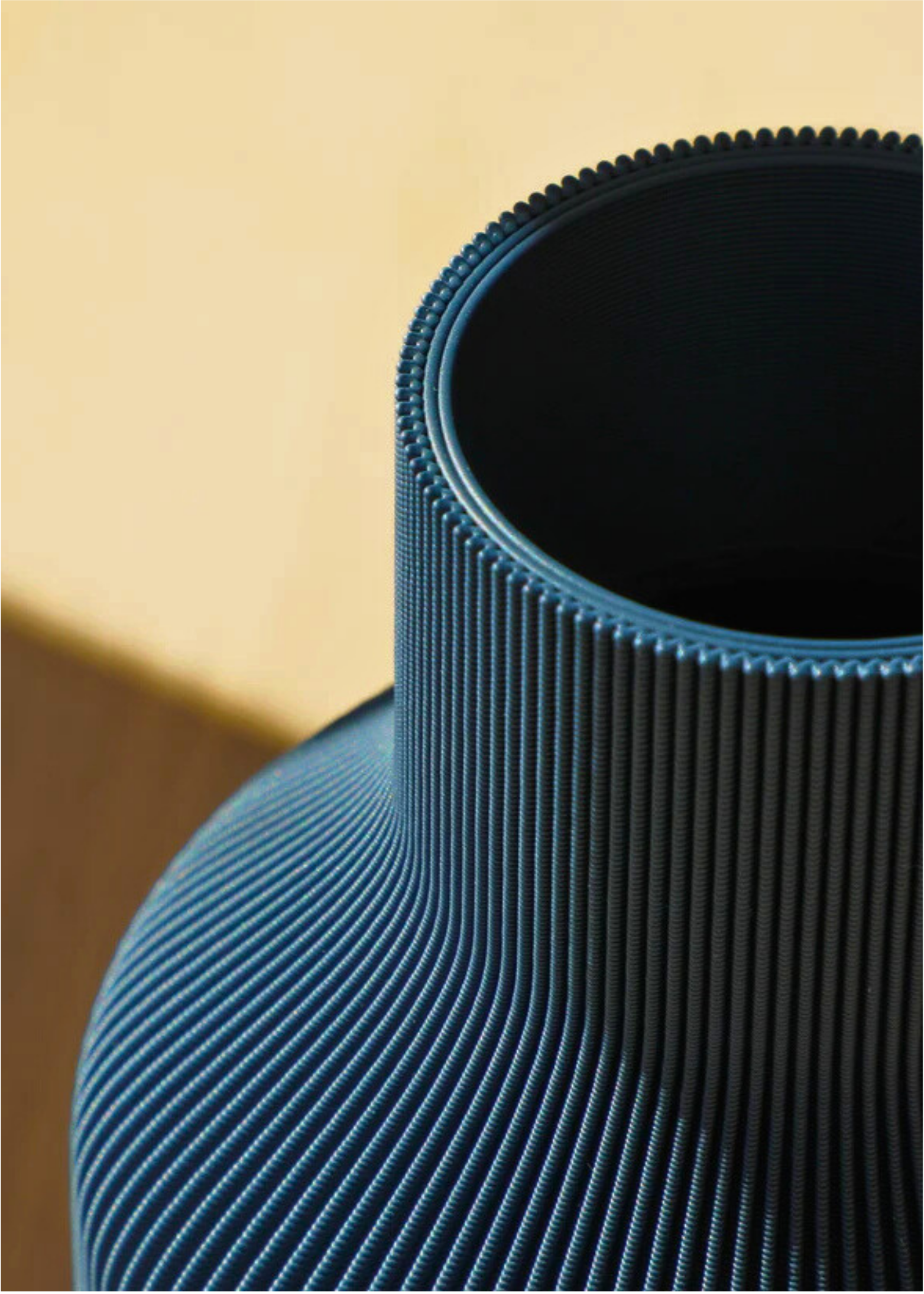 BOTTLE VASE | NAVY BLUE